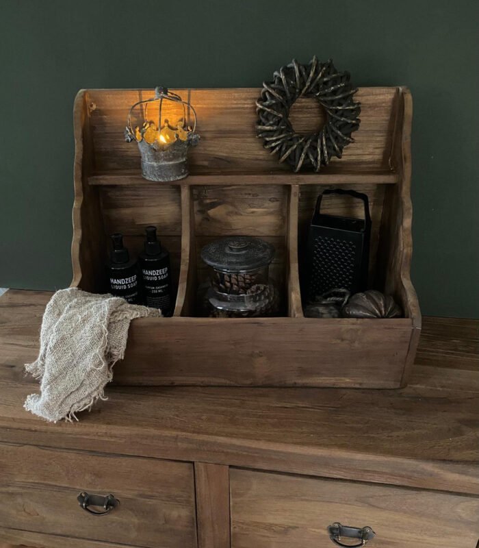 Houten gruttersbak - zozowonen.nl