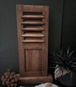Louvre luik - Landelijk - Teakhout - 65cm - Afbeelding 2