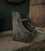 Gruttersbak 3 vakken - Grey Washed - 35cm - Afbeelding 2