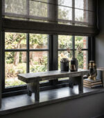 Vensterbank Tafeltje - Black Washed - 58cm