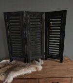 Raamshutter - 3 Luik - 50cm - Zwart - Afbeelding 3