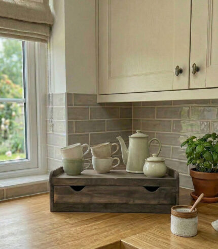 houten plateau met lade - zozowonen.nl