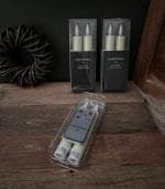 Ledkaarsen op Batterijen - Creme - 15cm - Afbeelding 2