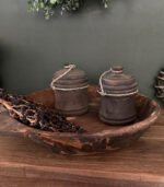 Houten Pot met Deksel - 14cm - Afbeelding 3