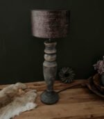 houten lampenvoet landelijk - zozowonen.nl