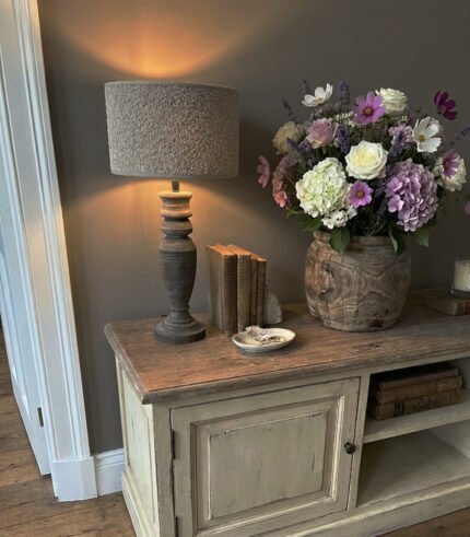 houten lampenvoet landelijk - zozowonen.nl