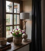 houten schemerlamp landelijk - zozowonen.nl