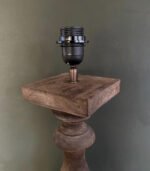 Baluster Lampenvoet Hout - Afbeelding 2