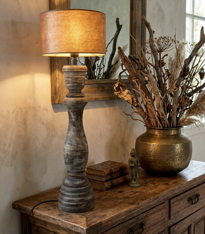 landelijke schemerlamp - zozowonen.nl