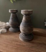 Houten Kandelaar - 20cm - Afbeelding 3