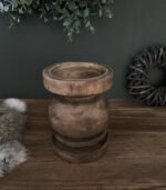 Houten Kandelaar - 15cm - Afbeelding 2