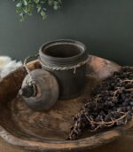 Houten Pot met Deksel - 17cm - Afbeelding 3