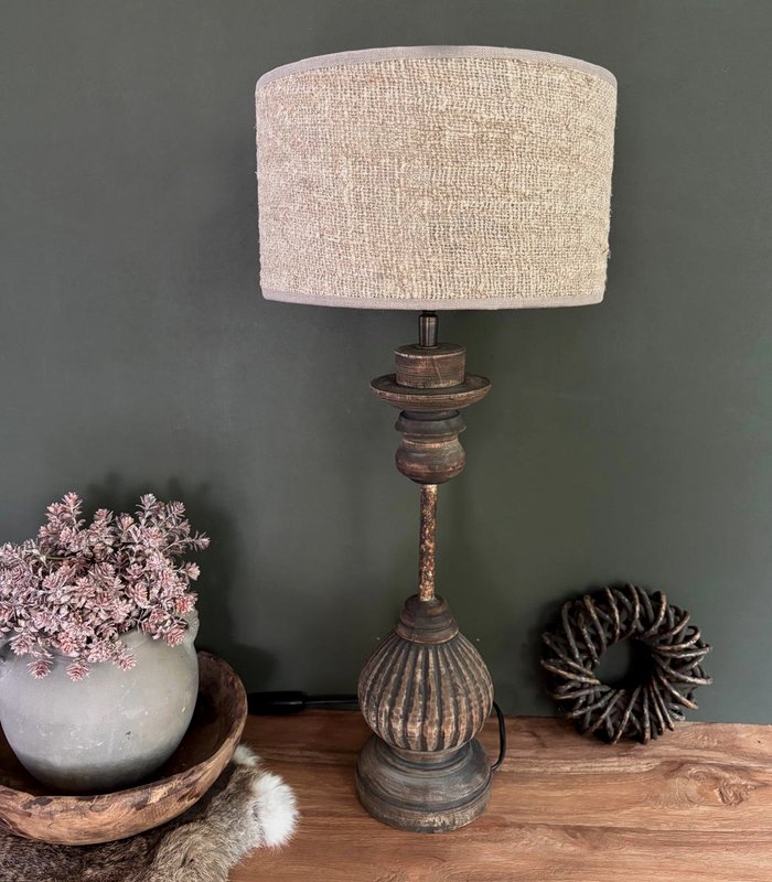 houten schemerlamp - zozowonen.nl