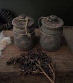 Houten Pot met Deksel - 20cm - Afbeelding 2
