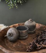 Houten Potje met Deksel - 10cm - Afbeelding 2