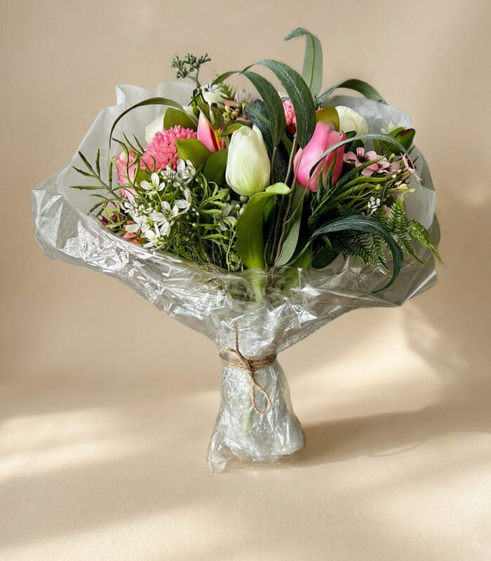 gemengd boeket kunstbloemen - zozowonen.nl