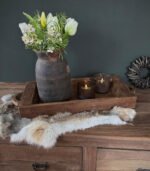 landelijke houten dienblad - zozowonen.nl