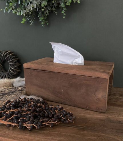 tissue houder hout - zozowonen.nl
