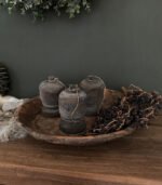 Houten Pot met Deksel - 12cm - Afbeelding 2
