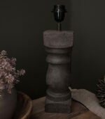 Baluster Schemerlamp - Incl.  Lampenkap - 48cm - Afbeelding 2