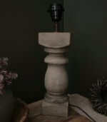 Baluster Schemerlamp - Incl.  Lampenkap - 48cm - Afbeelding 2