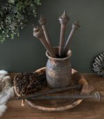 Houten Spindel 35cm - Donkerbuin - Bild 2