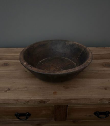 oud houten schaal - zozowonen.nl
