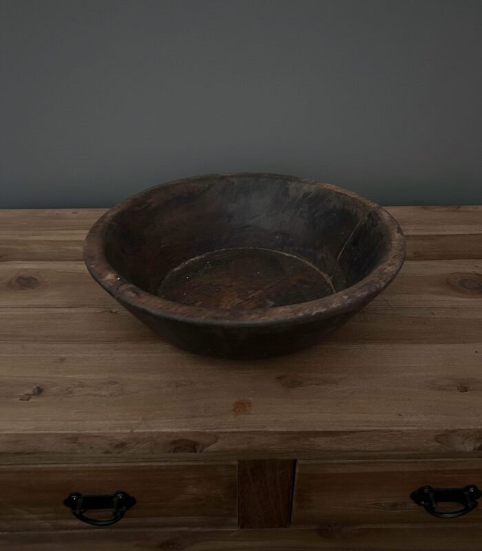 oud houten schaal - zozowonen.nl