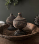 Houten Pot met Deksel - 15cm - Afbeelding 3