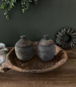 Houten Pot met Deksel - 14cm - Afbeelding 2