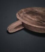 Houten Schaal - Rond - Landelijk - Teakhout - Afbeelding 3