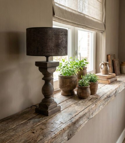 schemerlamp hout landelijk - zozowonen.nl