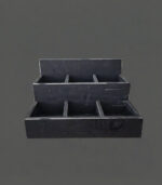 Organizer Hout  - 2 Treden - Zwart - Bild 5