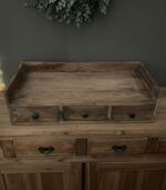 houten plateau met lades - zozowonen.nl