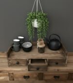 Houten Plateau met 3 Lades - Afbeelding 2