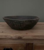 Authentieke Houten Schaal - Rond - 34cm - Bild 3