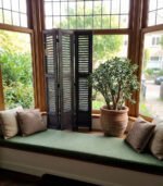 Shutter - Kamerscherm - 3 Luik - 117cm - Bruin