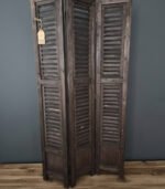 Shutter - Kamerscherm - 3 Luik - 117cm - Bruin - Afbeelding 2