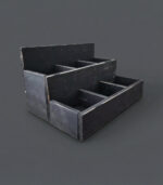 Organizer Hout  - 2 Treden - Zwart - Bild 2