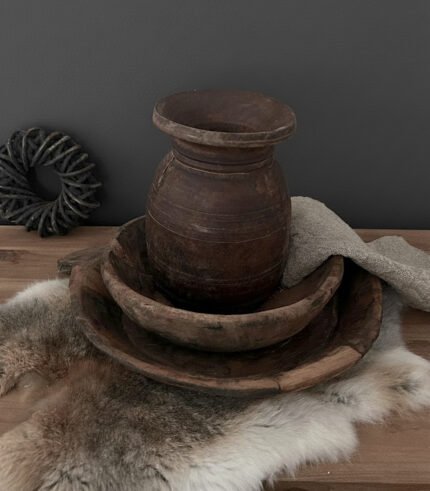 oude nepalese pot kruik - zozowonen.nl