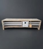 Houten Monitor Verhoger met Lade – Bureau Organizer - zozowonen.nl