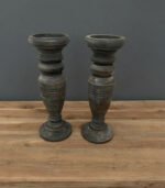 houten kandelaar landelijk - zozowonen.nl