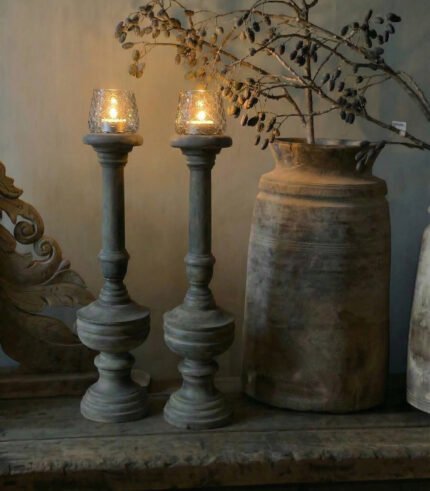 houten kandelaar - zozowonen.nl