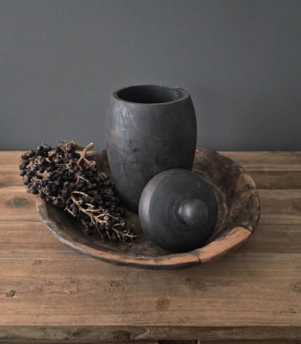 houten pot met deksel - zozowonen.nl