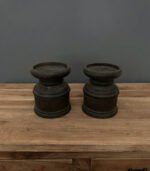 Houten Kandelaar - 15cm - Afbeelding 3