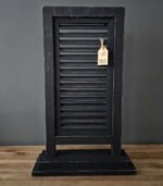 Louvre luik op Voet - 70cm - Zwart - Afbeelding 2