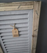 Louvre luik op Voet - 70cm - Wit - Naturel - Afbeelding 4