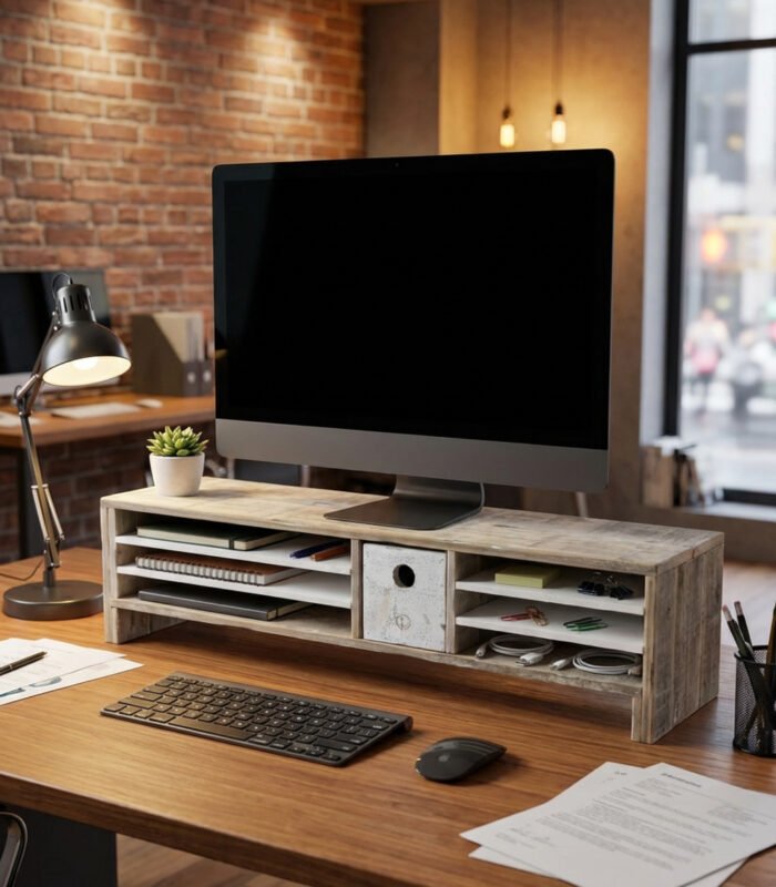 monitor verhoger hout - zozowonen.nl