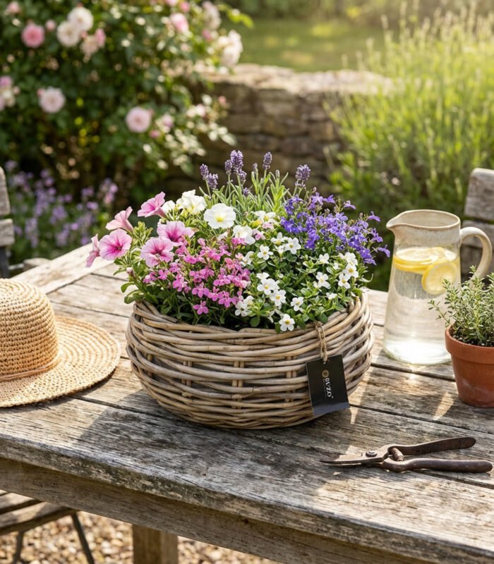 rotan mand rond - zozowonen.nl