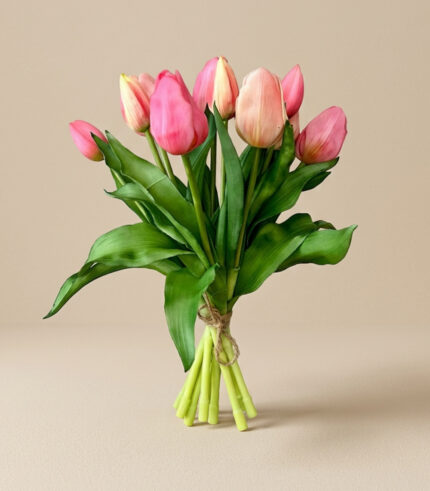 gemengd boeket kunsttulpen - zozowonen.nl